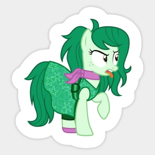 Wallflower Blush as Disgust Sticker